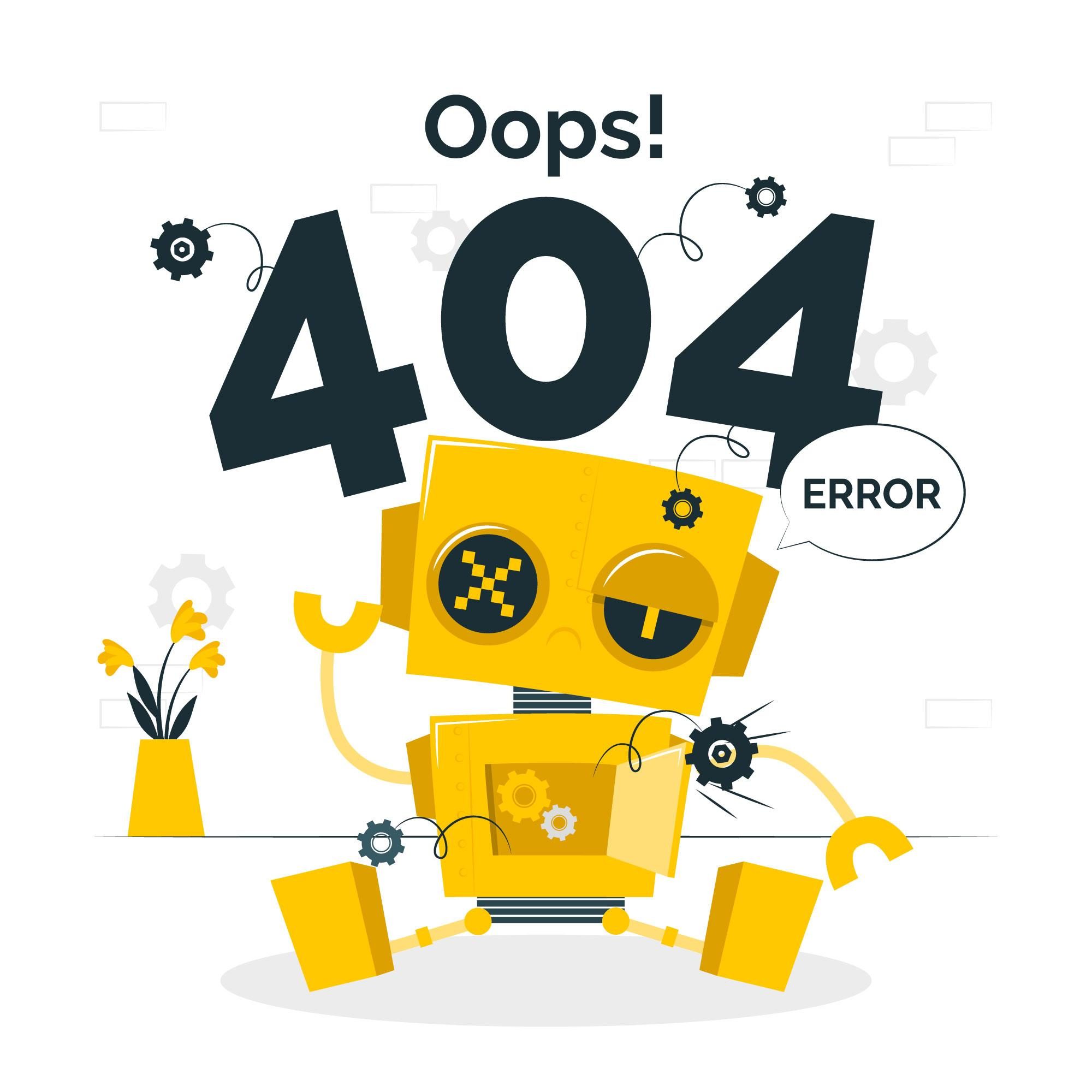 404 Illustration